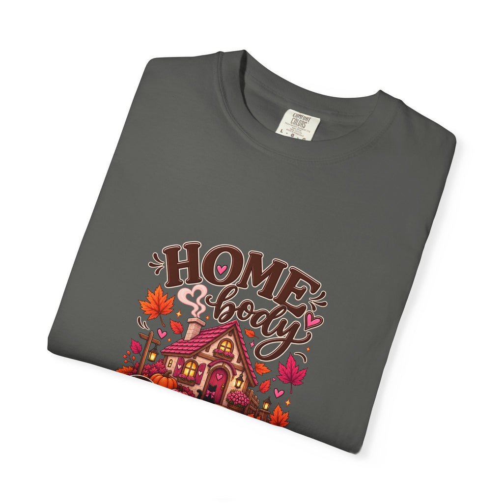 Homebody Season T-Shirt — Cozy Autumn Cabin Fall Graphic Tee