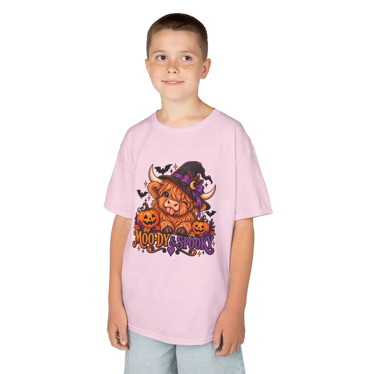 "Moo-dy & Spooky" Kids Shirt