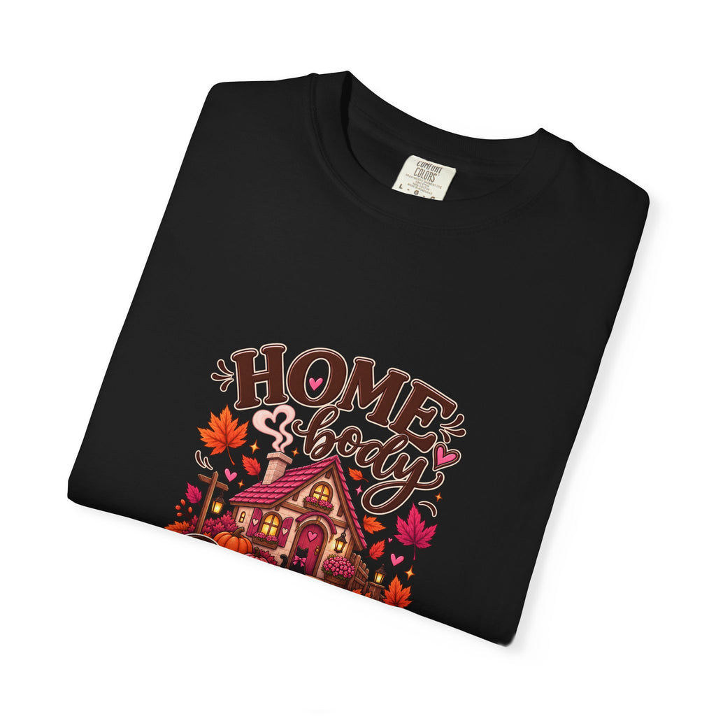 Homebody Season T-Shirt — Cozy Autumn Cabin Fall Graphic Tee