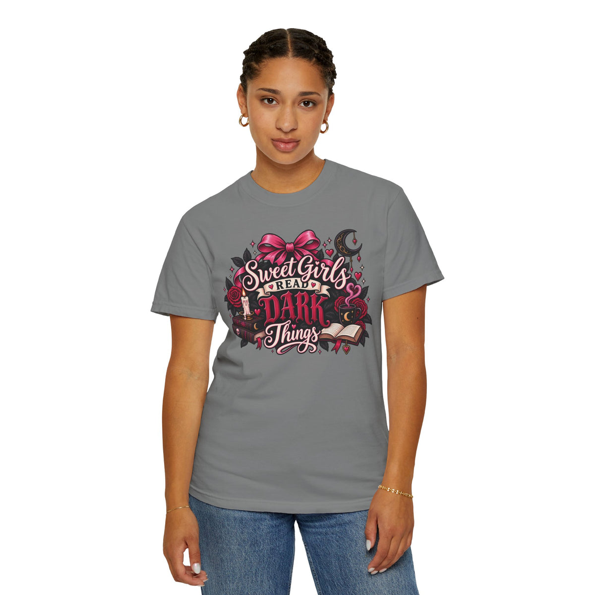 Sweet Girls Read Dark Things T-Shirt