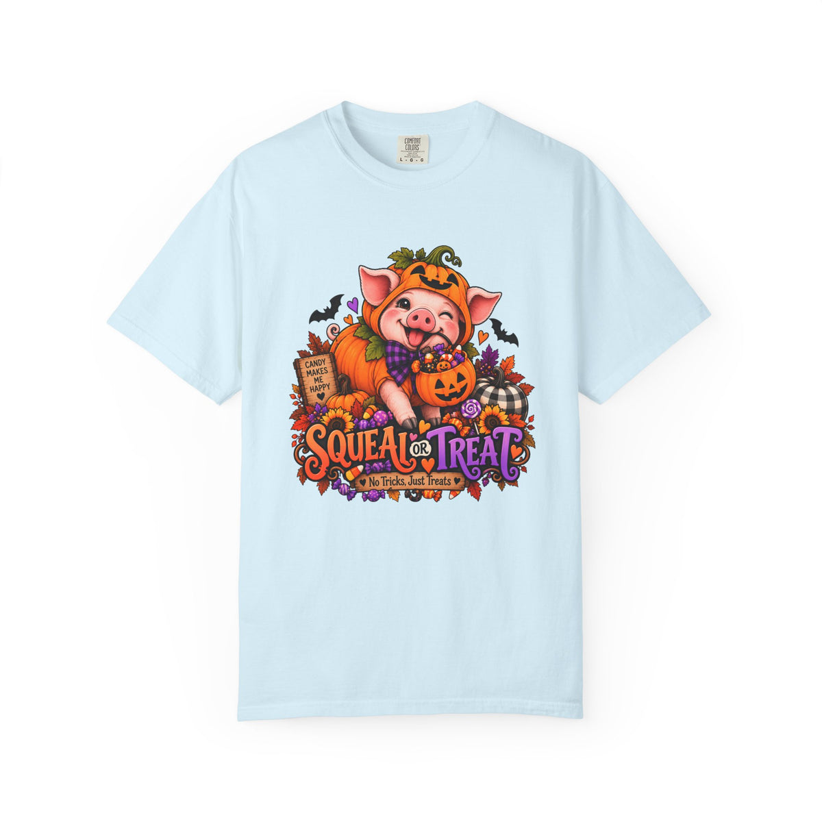 Halloween Pig "Squeal or Treat" T-Shirt