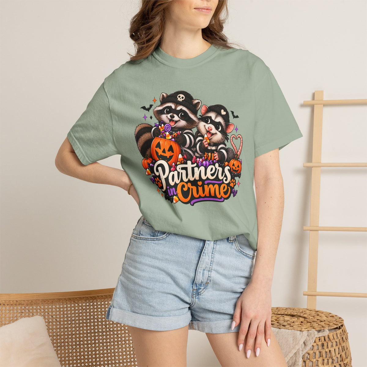 Partners in Crime Halloween T-Shirt