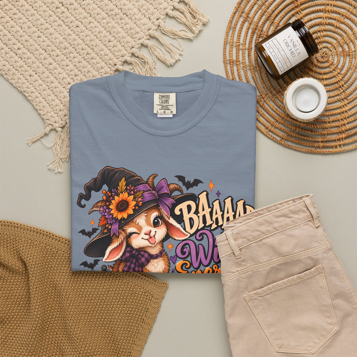 "Baaad Witch Energy" Goat Tee
