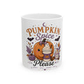 "Pumpkin Spice Please" Ceramic Mug