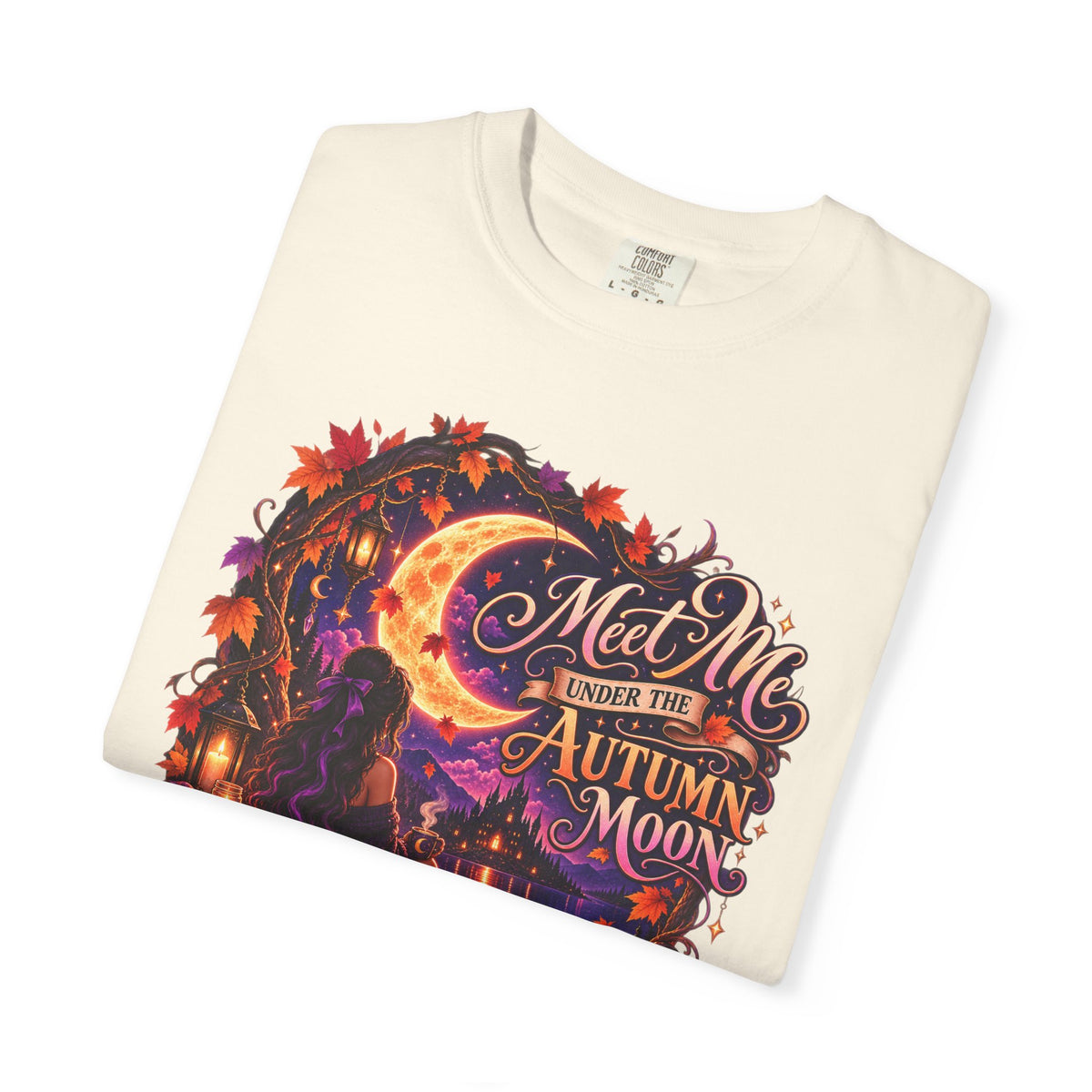 "Meet Me Under the Autumn Moon" Fall Graphic Tee
