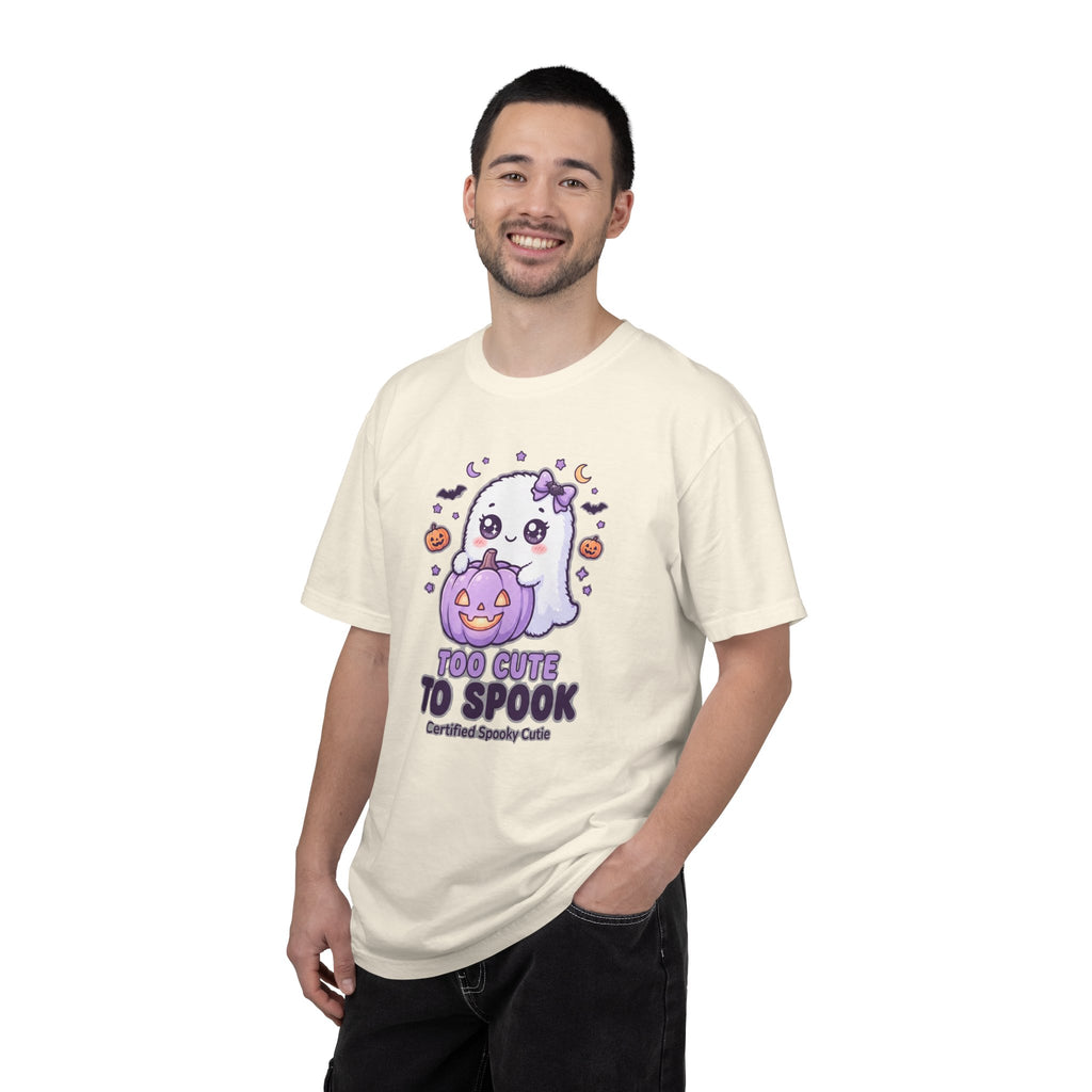 Too Cute to Spook Ghost T-Shirt — Cute Halloween Graphic Tee