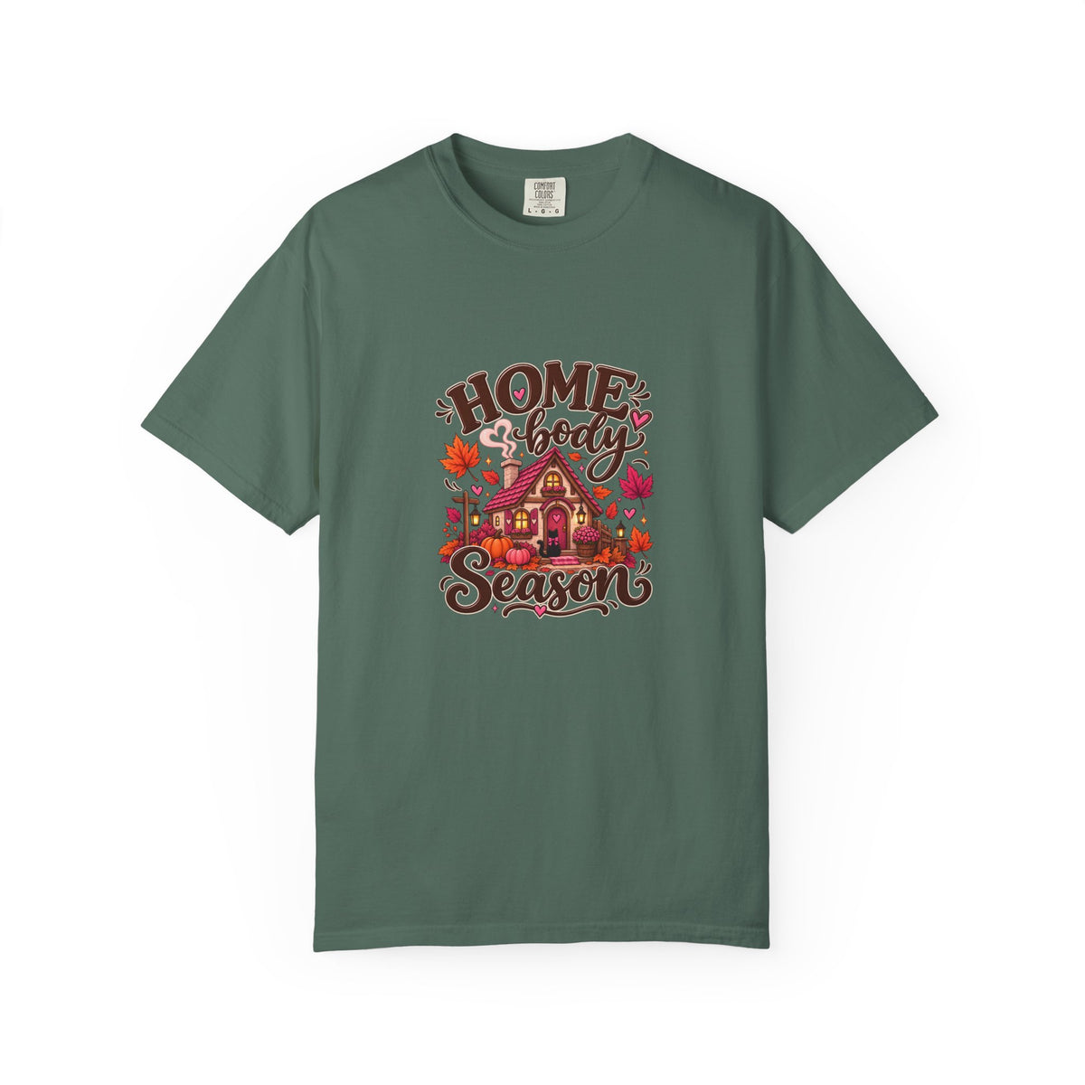 Homebody Season T-Shirt — Cozy Autumn Cabin Fall Graphic Tee