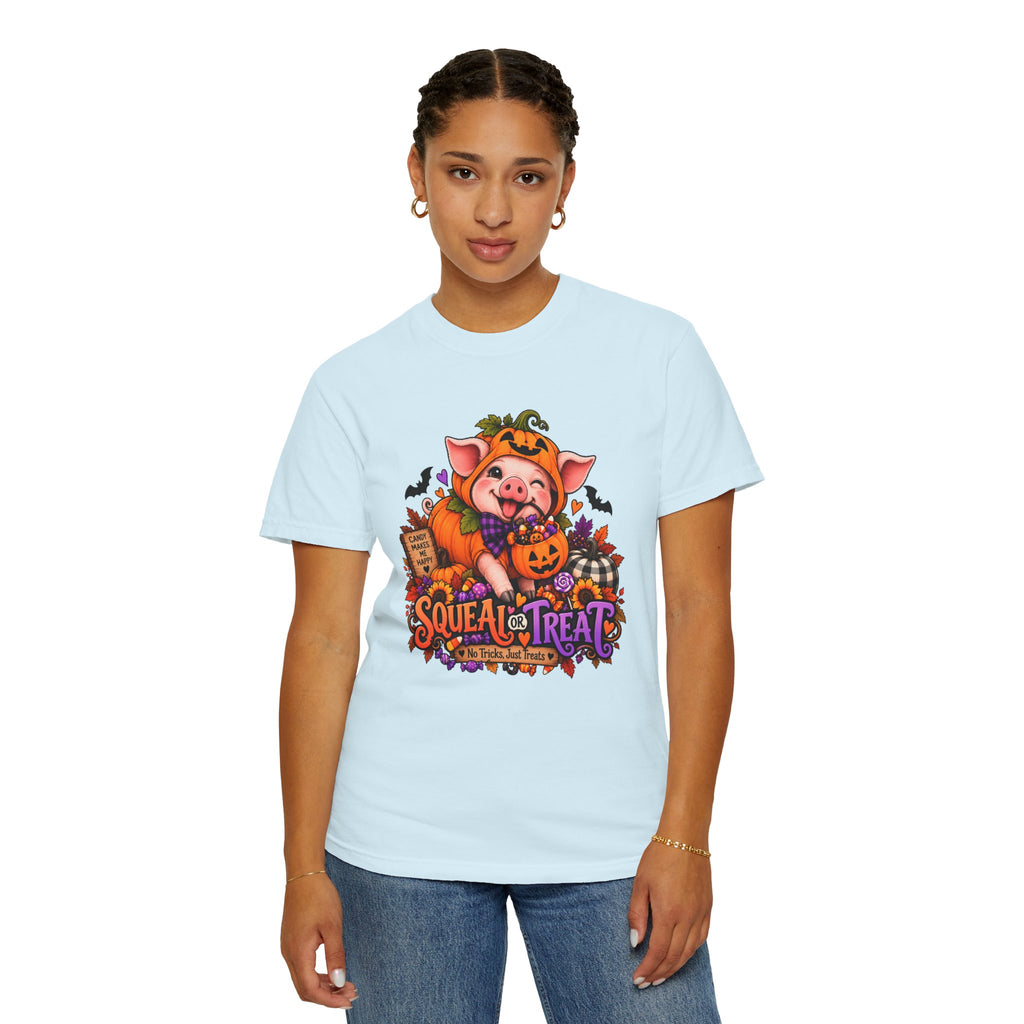Halloween Pig "Squeal or Treat" T-Shirt