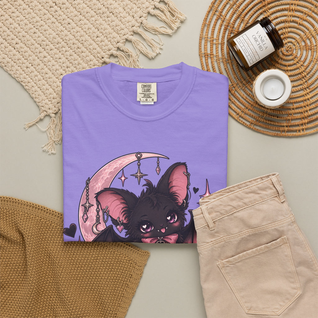 Certified Creature of the Night T-Shirt — Goth Bat Graphic Tee
