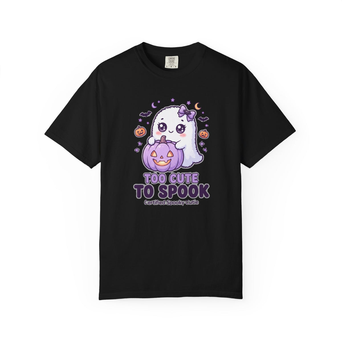 Too Cute to Spook Ghost T-Shirt — Cute Halloween Graphic Tee