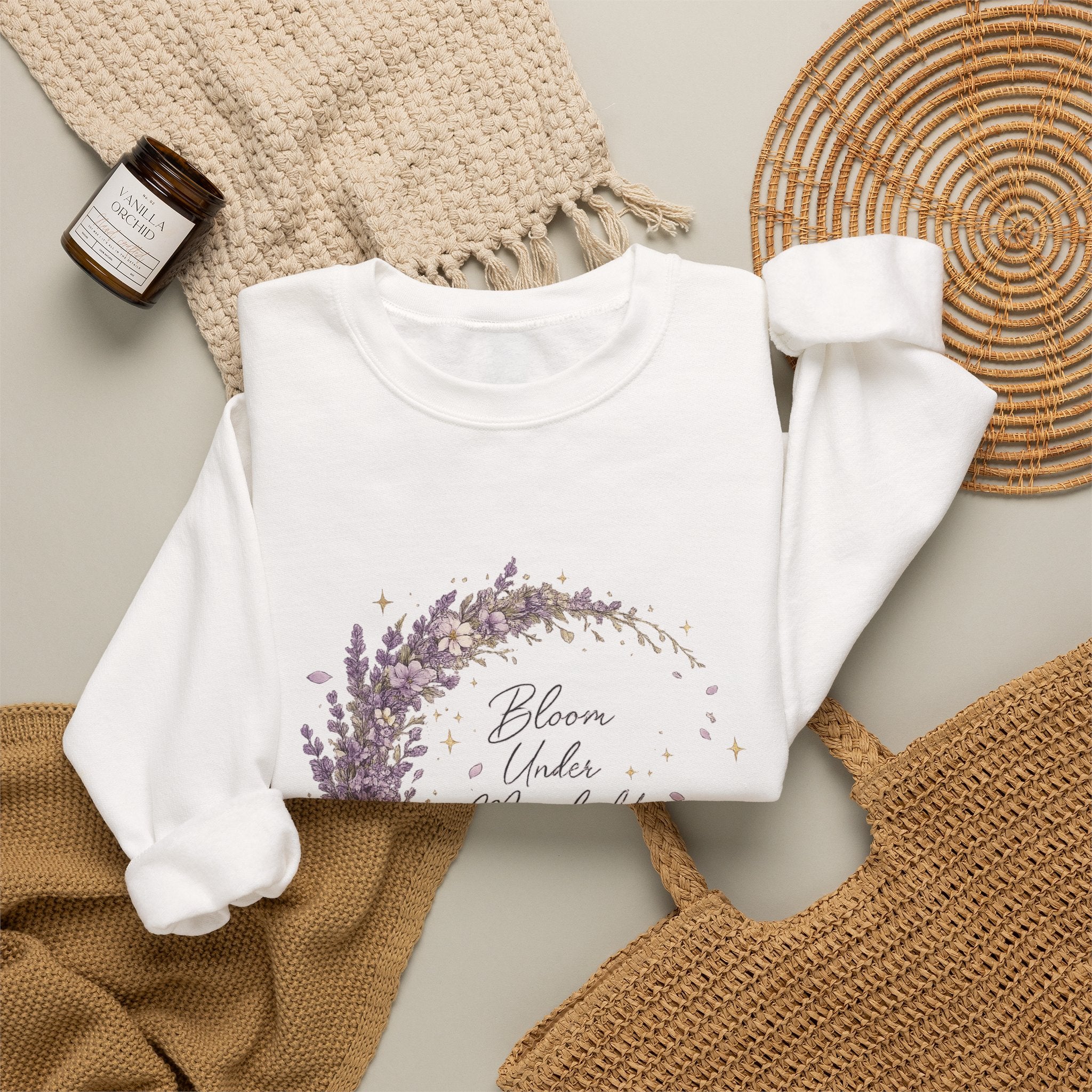 Bloom Under Moonlight Sweatshirt
