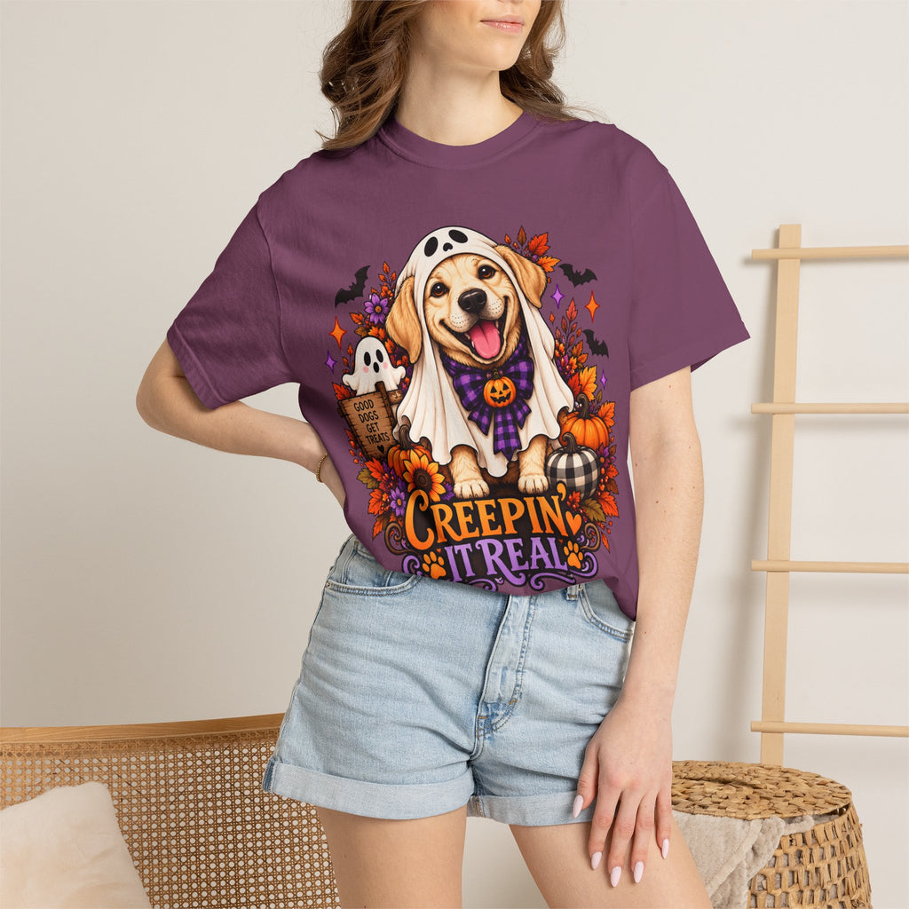 "Creepin' It Real" Ghost Pup T-Shirt