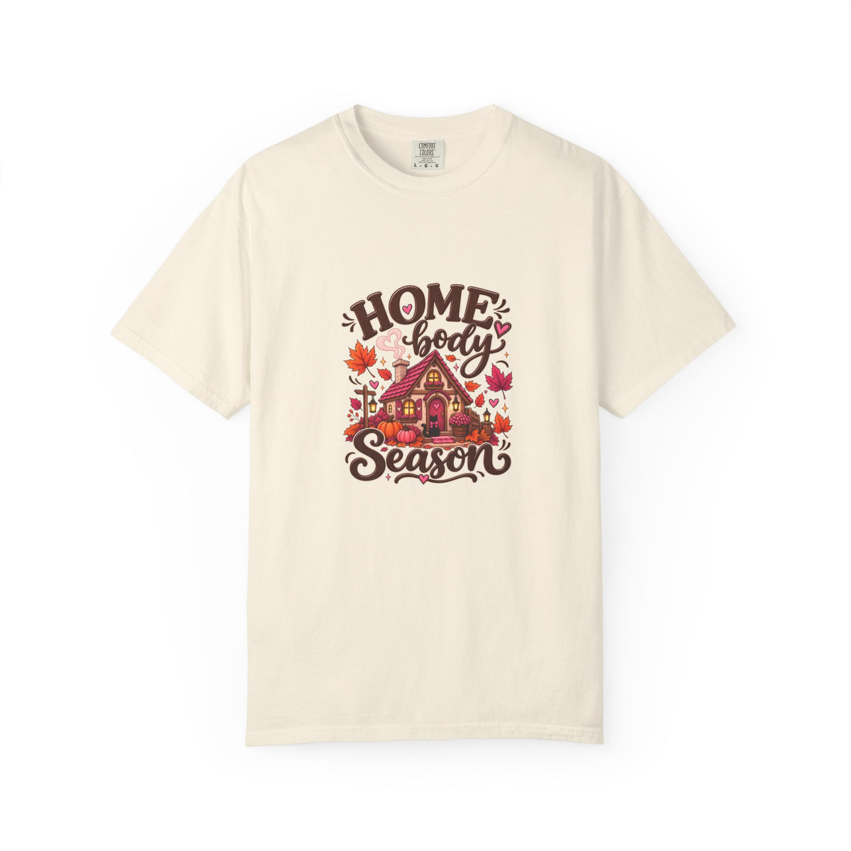 Homebody Season T-Shirt — Cozy Autumn Cabin Fall Graphic Tee