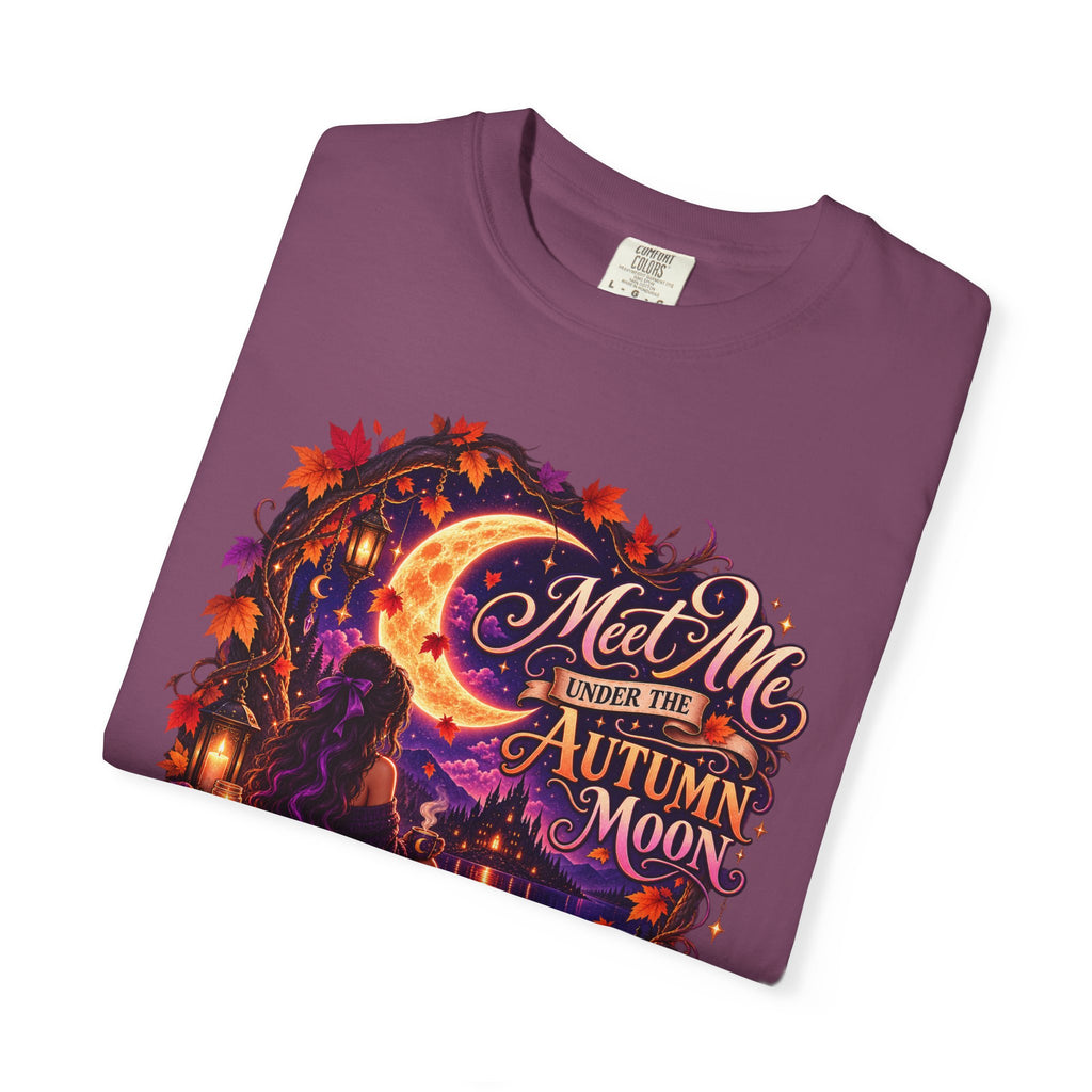 "Meet Me Under the Autumn Moon" Fall Graphic Tee