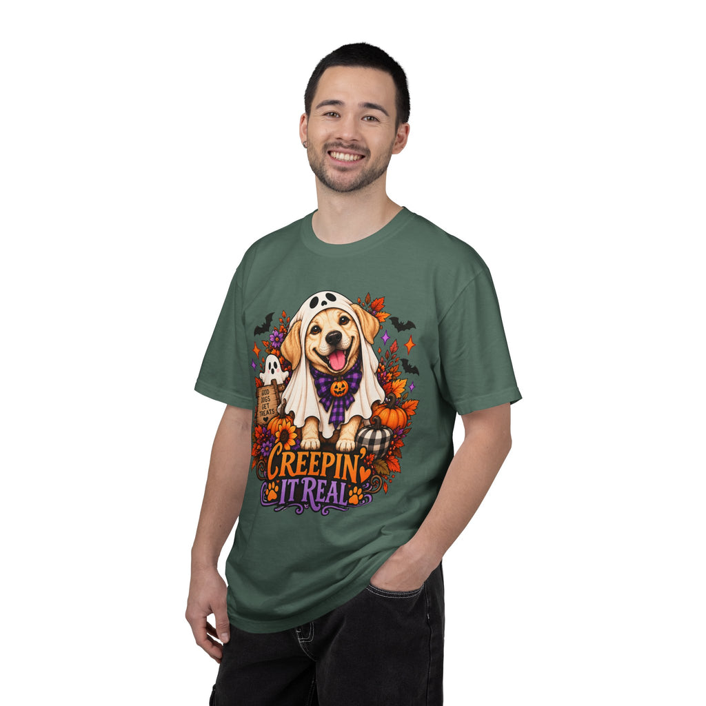 "Creepin' It Real" Ghost Pup T-Shirt