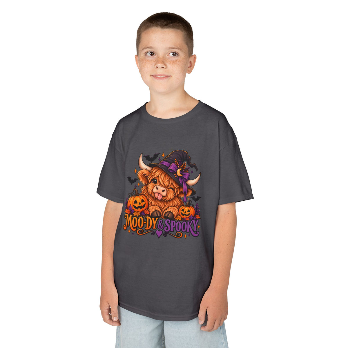 "Moo-dy & Spooky" Kids Shirt
