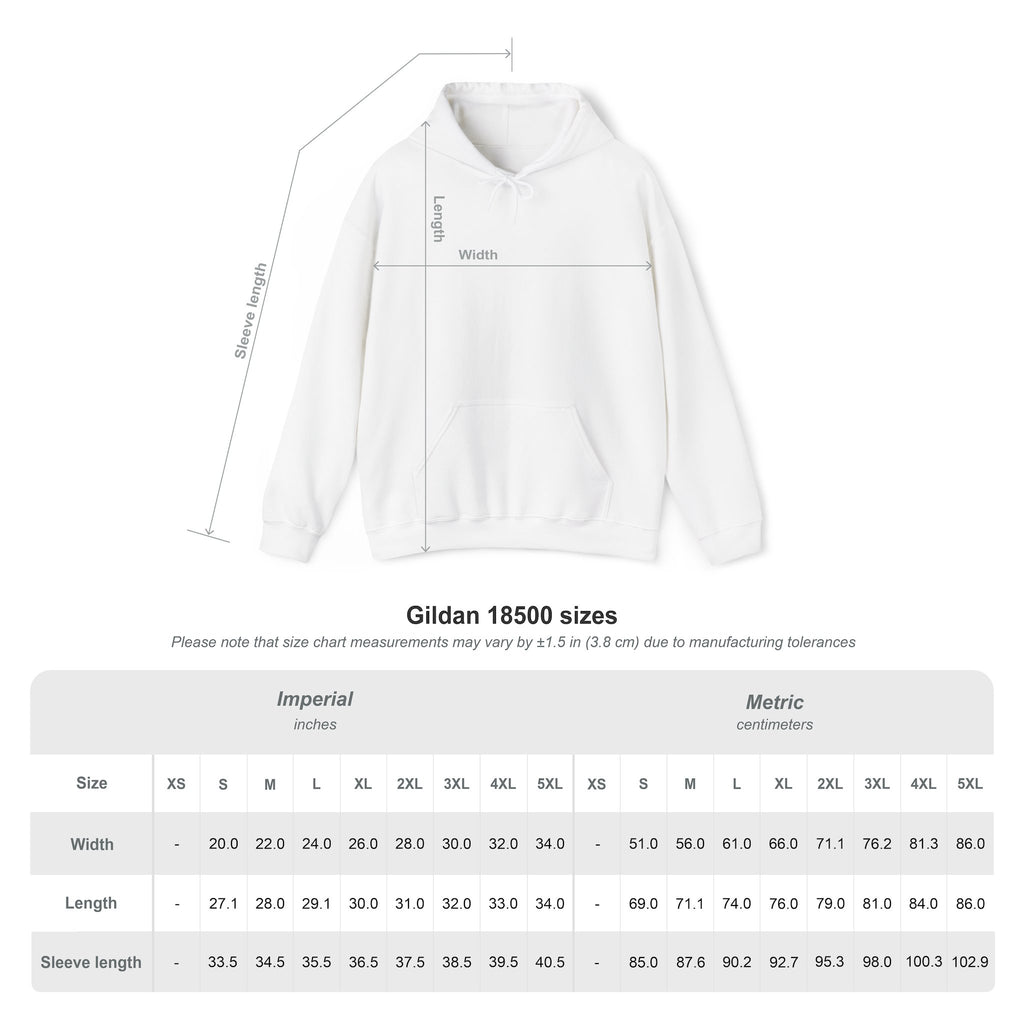 Hoodie — "My Type Is Fictional (Dangerous)" Booklover Graphic Pullover