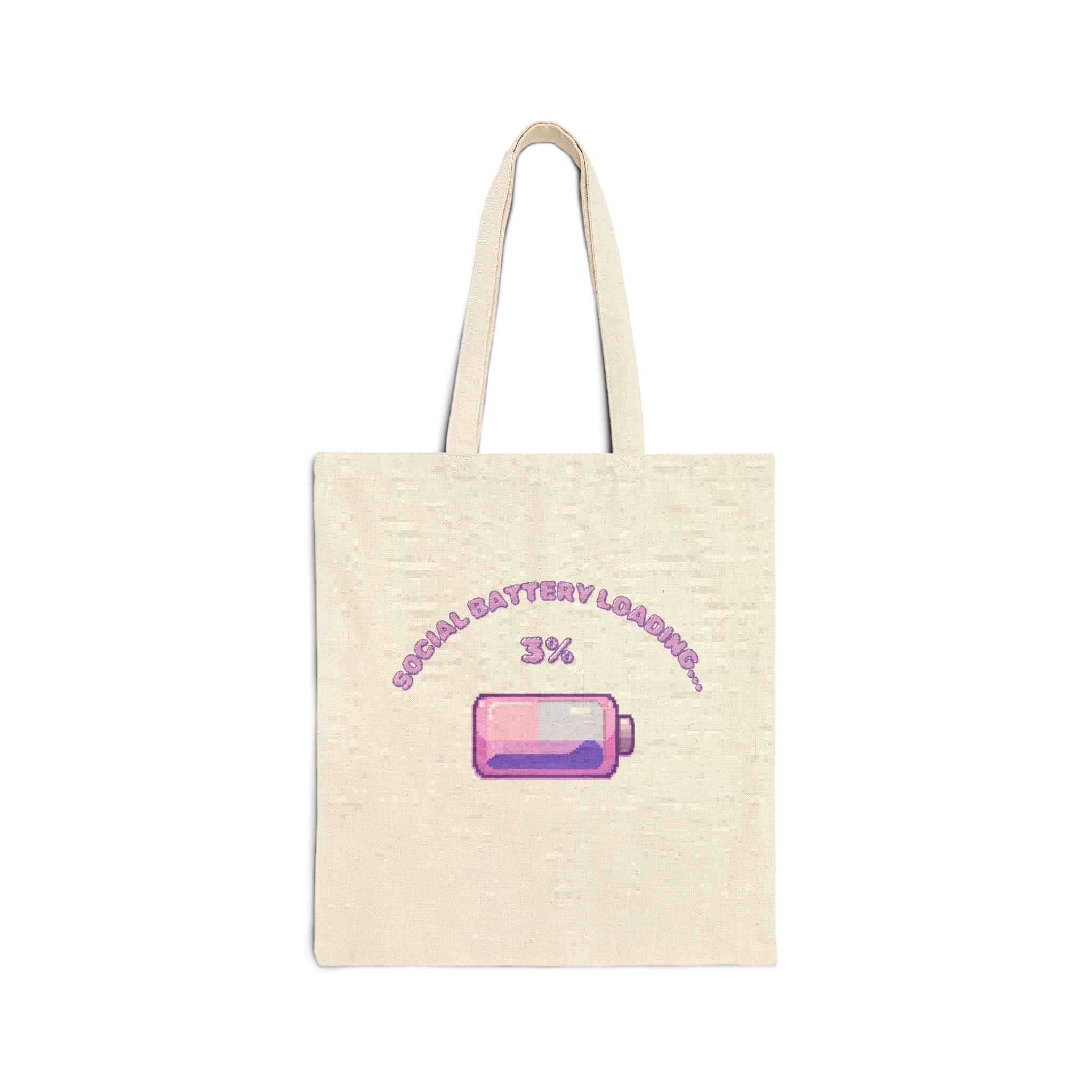Cotton Canvas Tote Bag