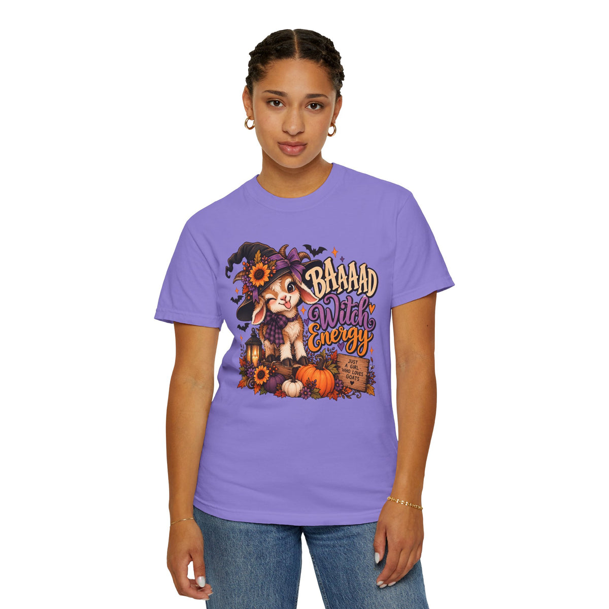 "Baaad Witch Energy" Goat Tee