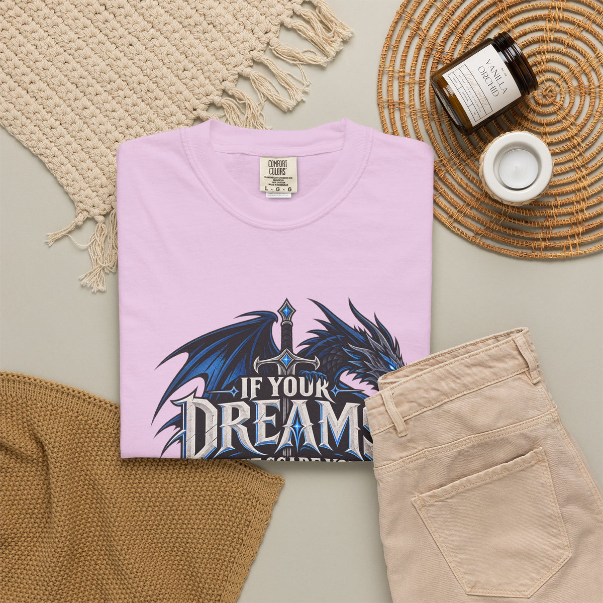 "If Your Dreams Don't Scare You They Aren't Big Enough" Tee