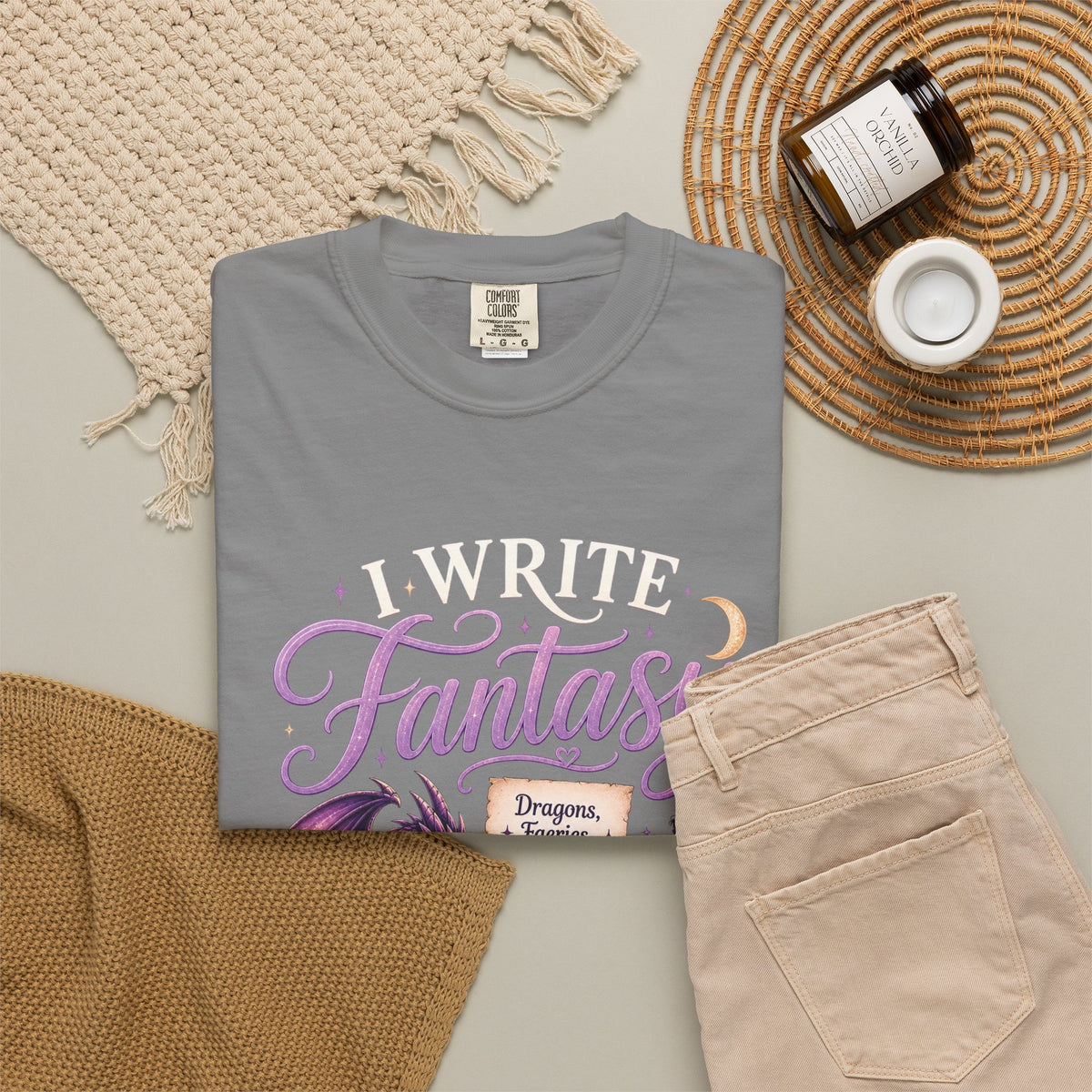 I Write Fantasy T-Shirt