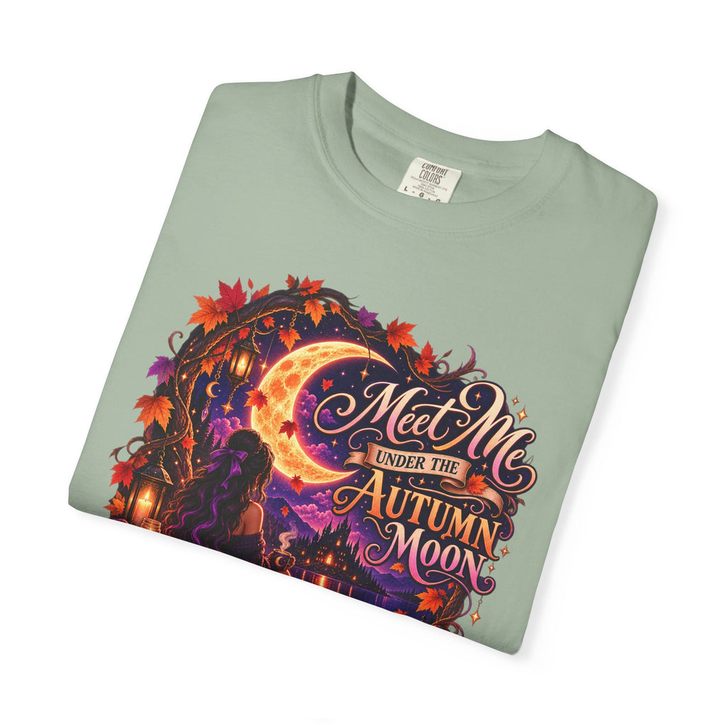"Meet Me Under the Autumn Moon" Fall Graphic Tee