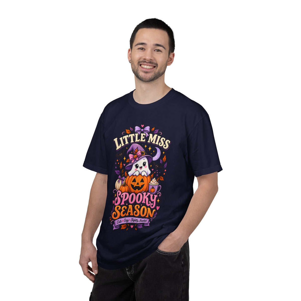 T-Shirt — "Little Miss Spooky Season" Halloween Graphic Tee