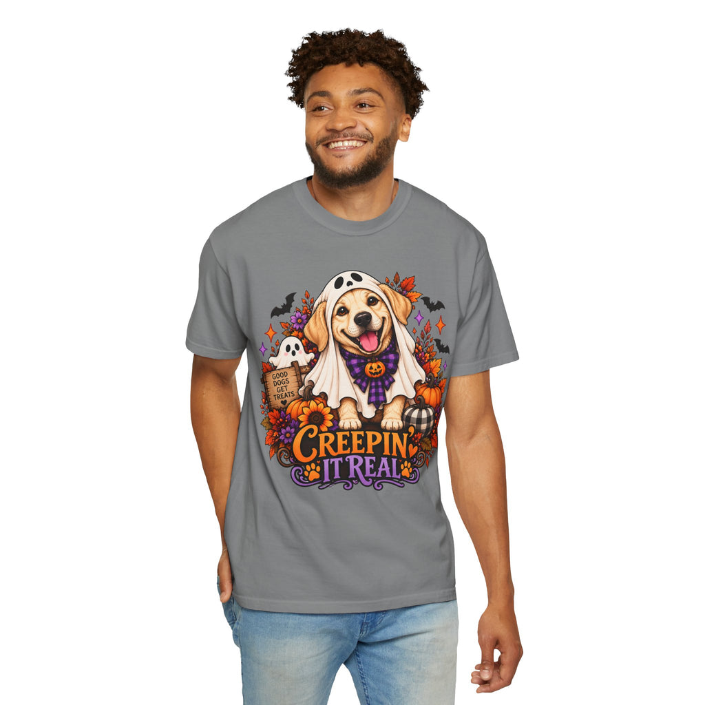 "Creepin' It Real" Ghost Pup T-Shirt