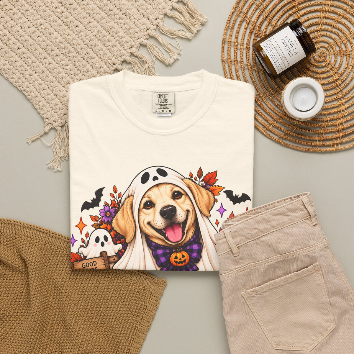 "Creepin' It Real" Ghost Pup T-Shirt