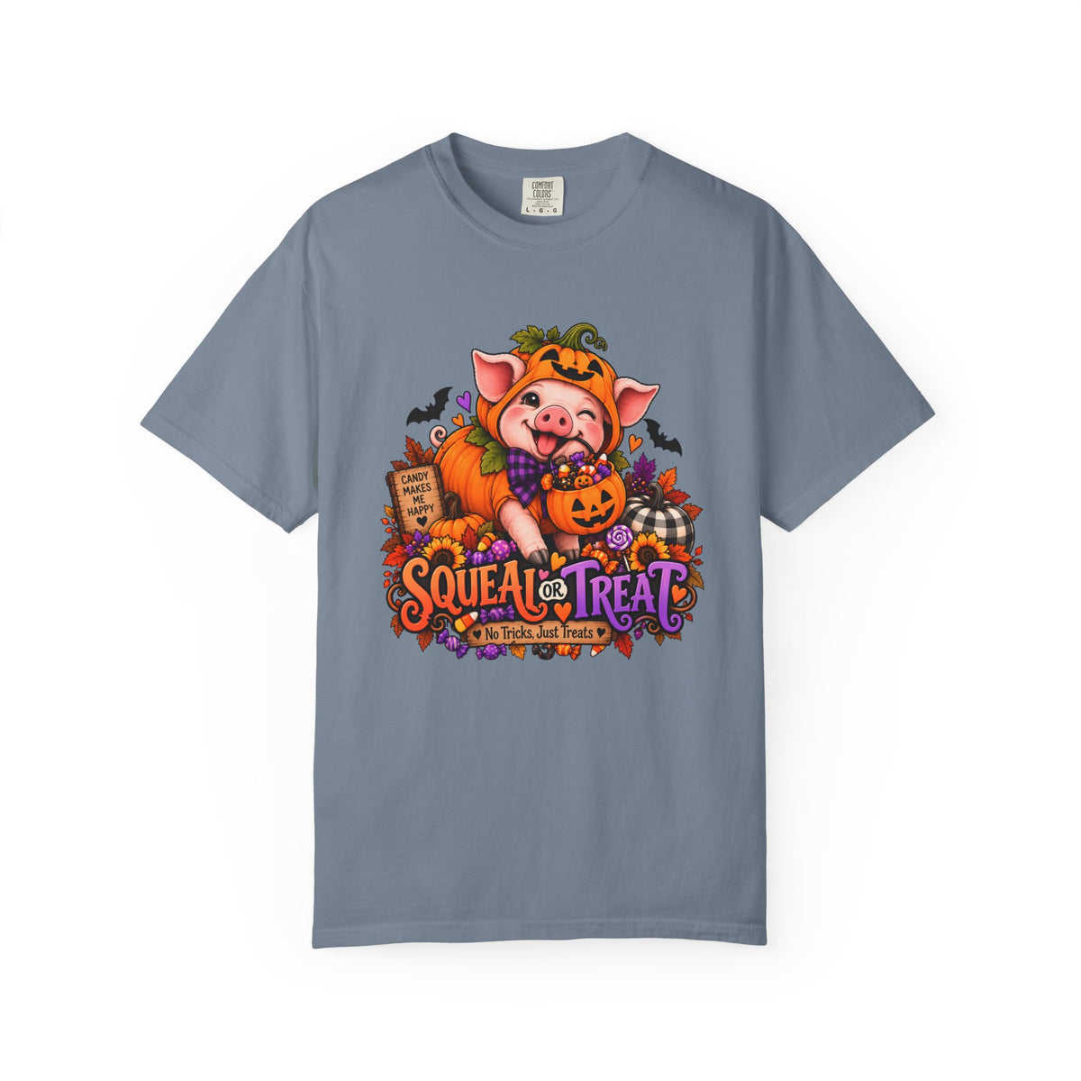 Halloween Pig "Squeal or Treat" T-Shirt