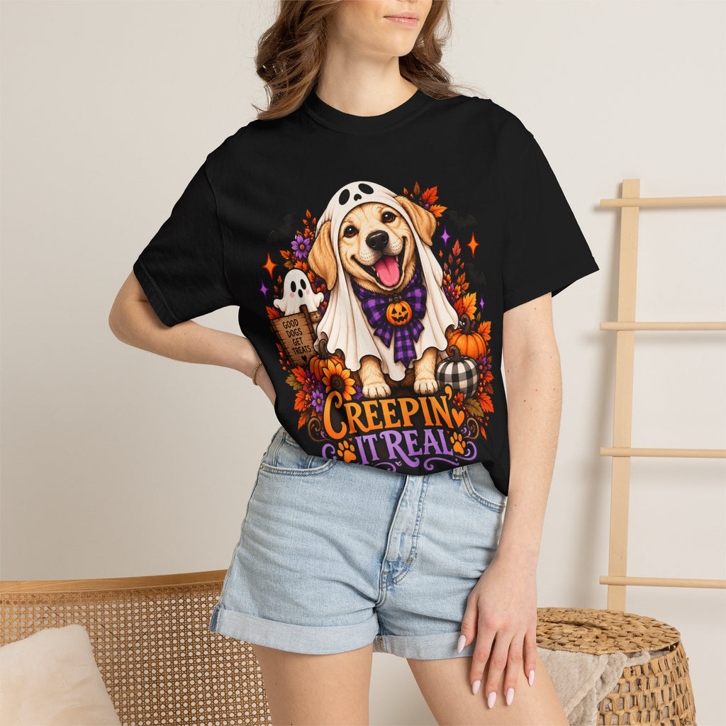 "Creepin' It Real" Ghost Pup T-Shirt