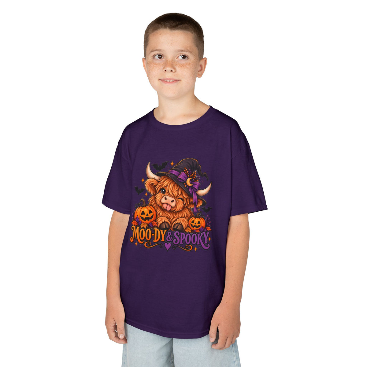 "Moo-dy & Spooky" Kids Shirt