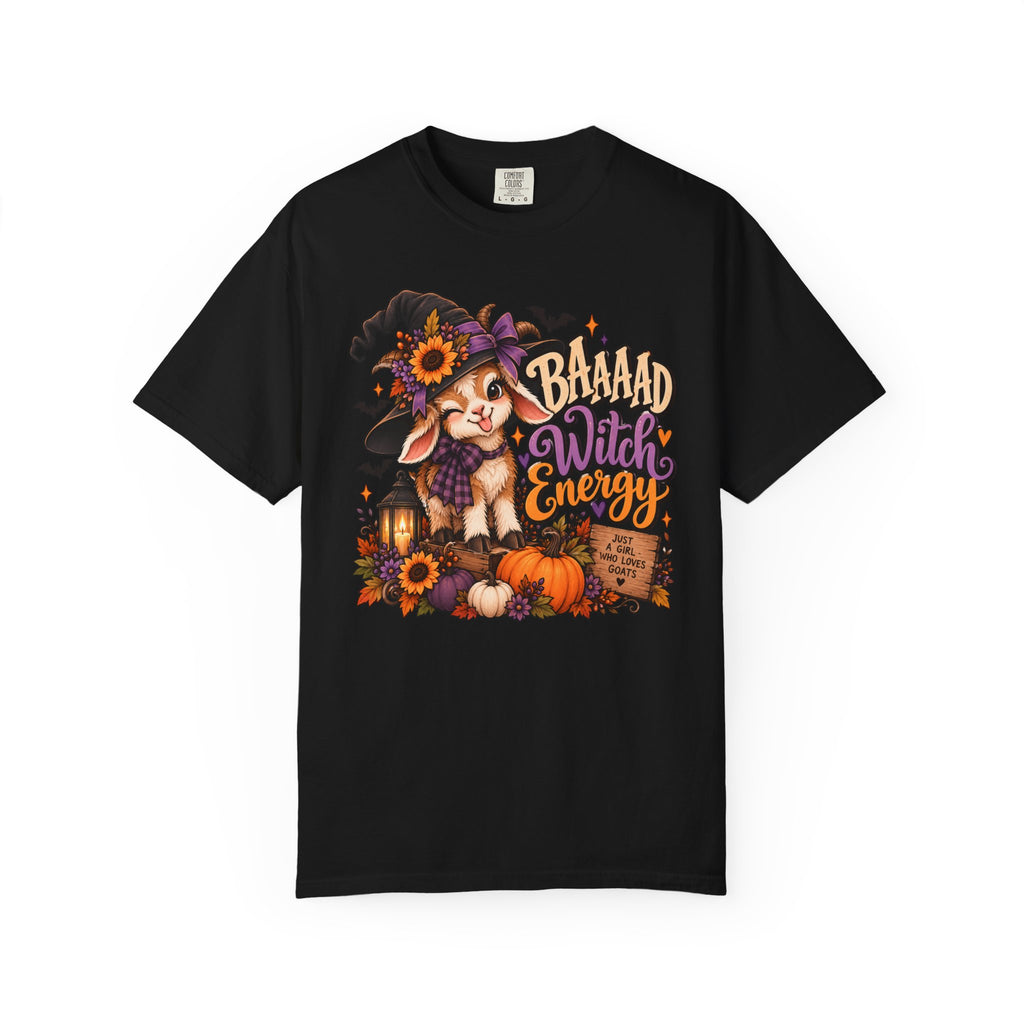 "Baaad Witch Energy" Goat Tee