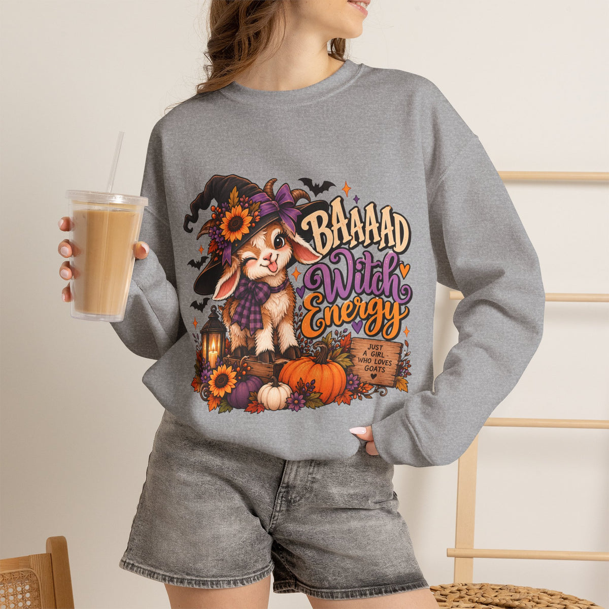 Baaaad Witch Energy Sweat Shirt