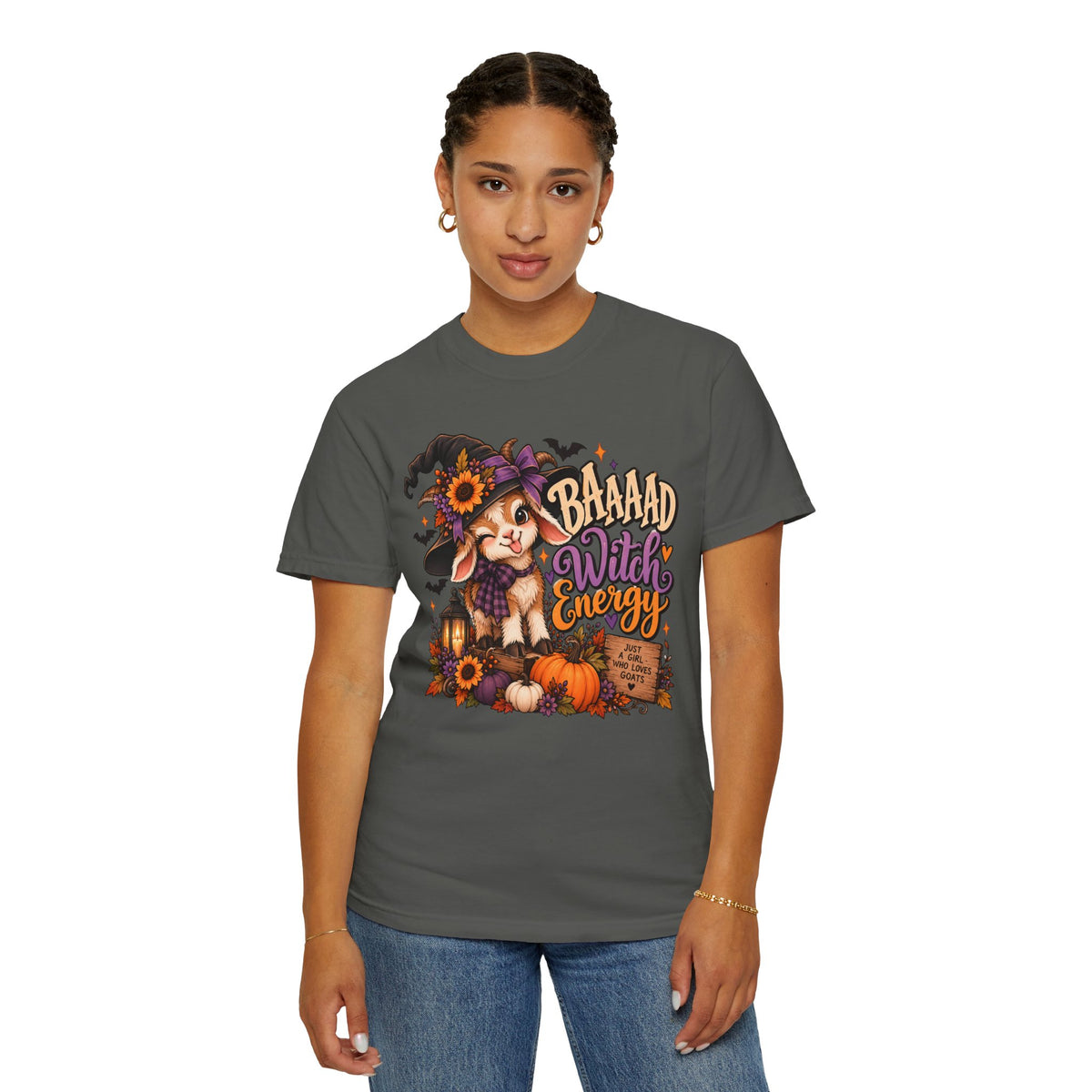 "Baaad Witch Energy" Goat Tee