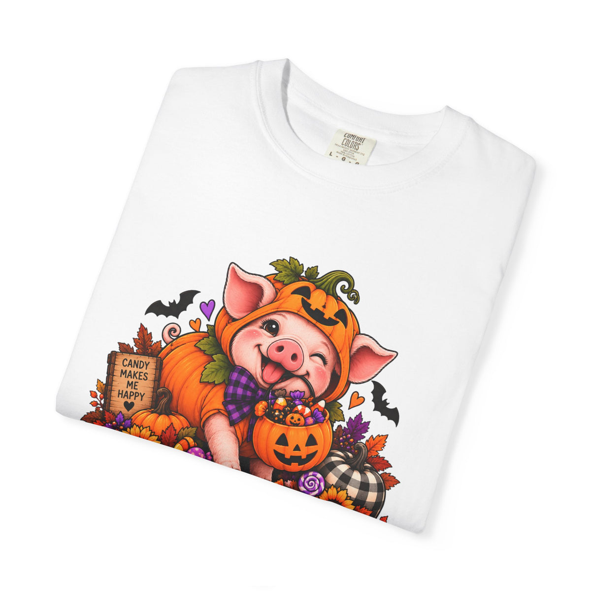 Halloween Pig "Squeal or Treat" T-Shirt