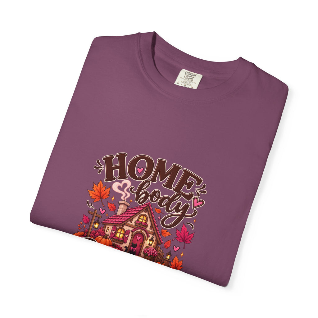 Homebody Season T-Shirt — Cozy Autumn Cabin Fall Graphic Tee