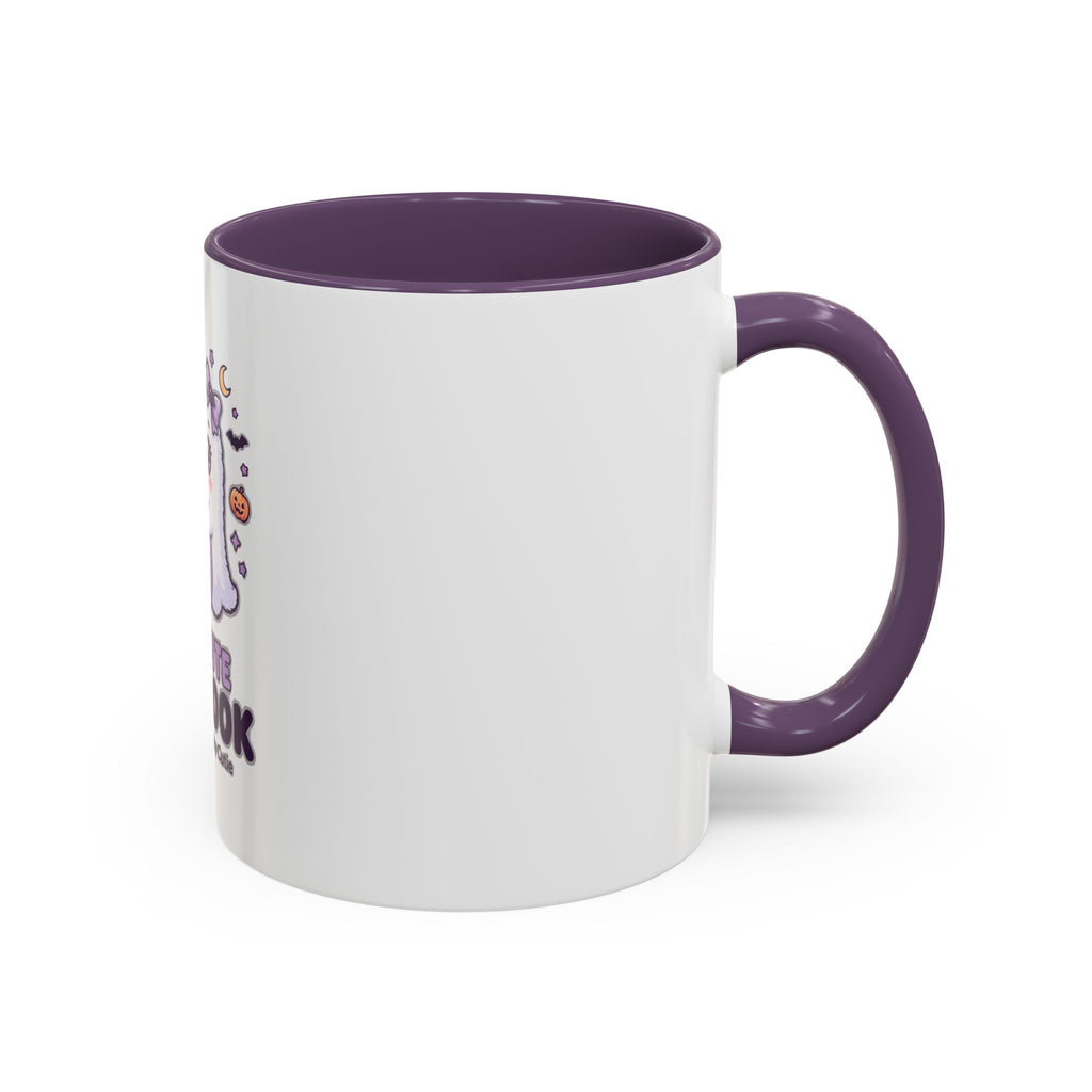 Too Cute to Spook Coffee Mug — Halloween Ghost Pumpkin Accent Mug (11/15oz)
