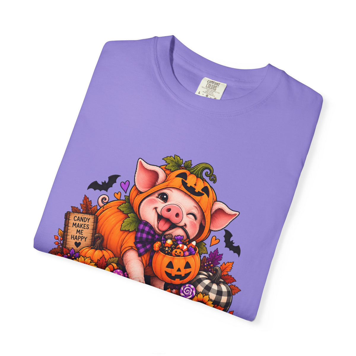 Halloween Pig "Squeal or Treat" T-Shirt