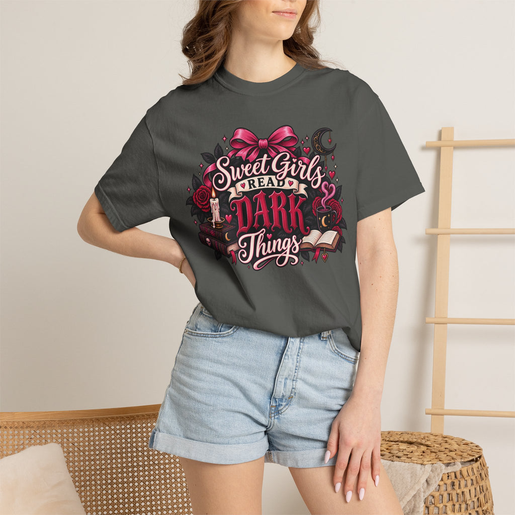 Sweet Girls Read Dark Things T-Shirt
