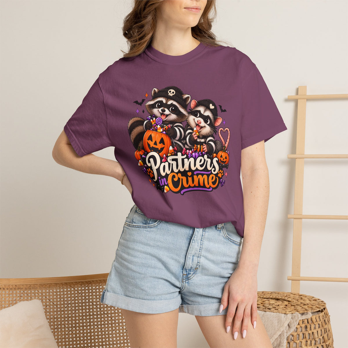 Partners in Crime Halloween T-Shirt