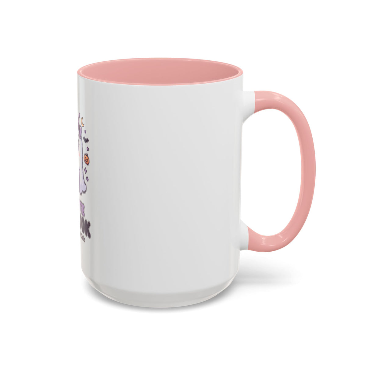 Too Cute to Spook Coffee Mug — Halloween Ghost Pumpkin Accent Mug (11/15oz)