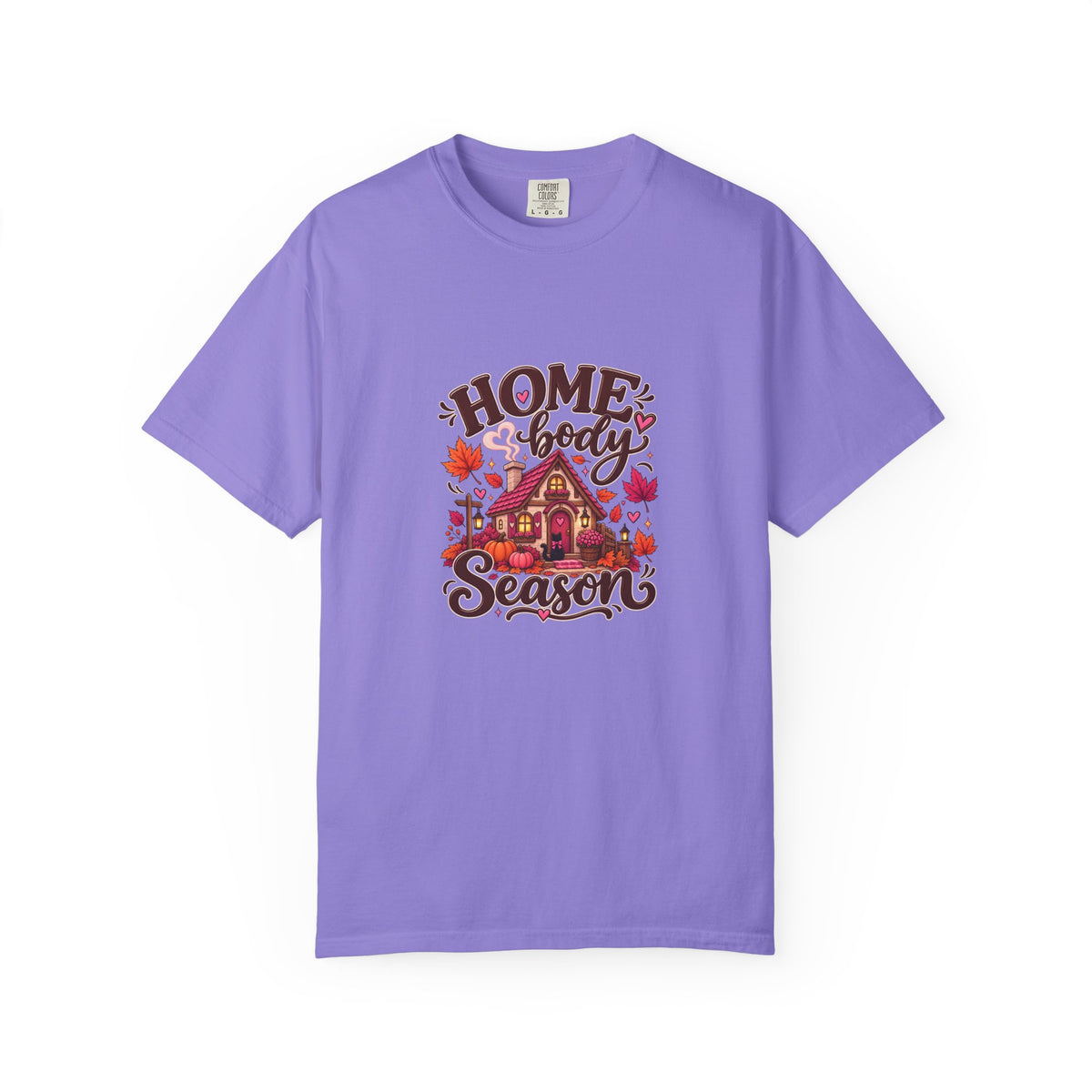 Homebody Season T-Shirt — Cozy Autumn Cabin Fall Graphic Tee
