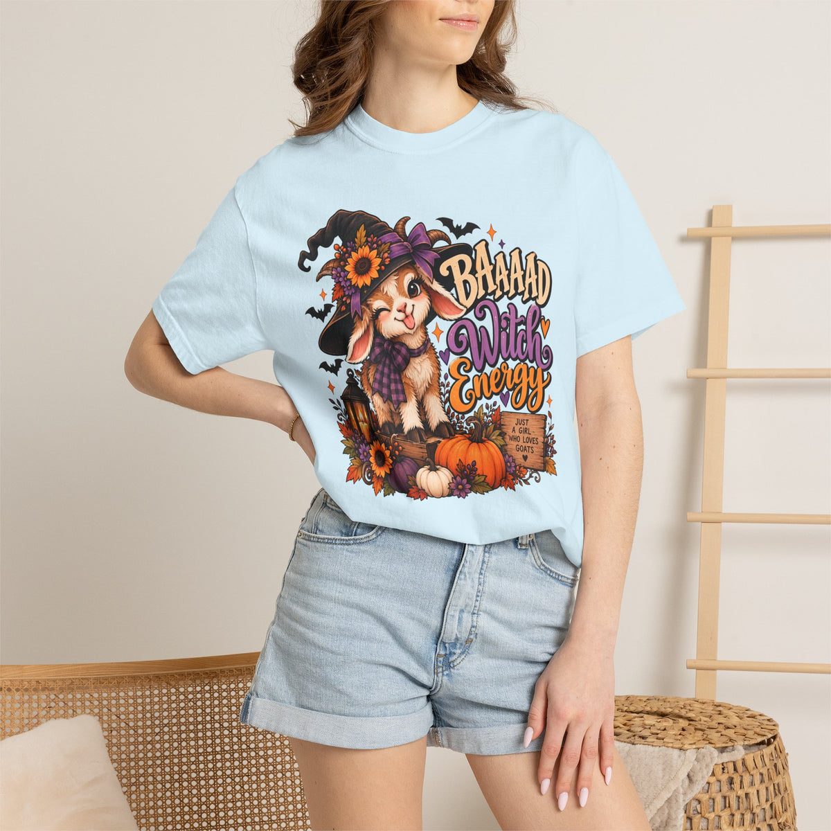 "Baaad Witch Energy" Goat Tee