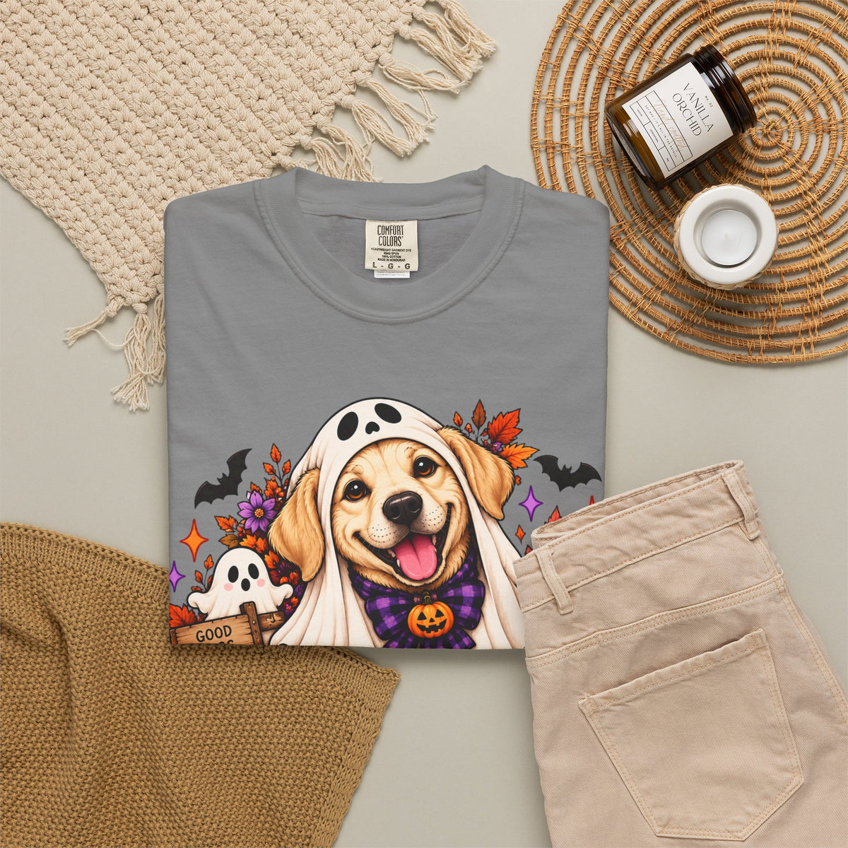 "Creepin' It Real" Ghost Pup T-Shirt