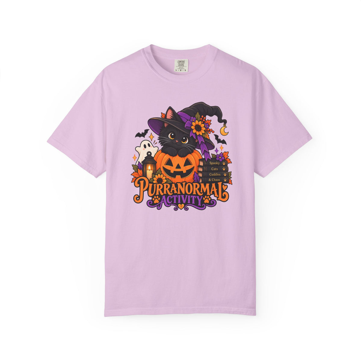 Purranormal Activity Halloween Cat T-Shirt