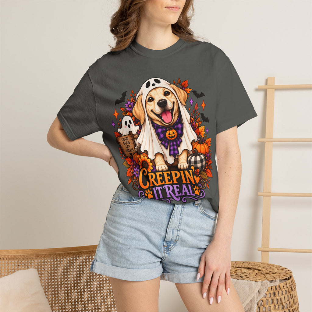 "Creepin' It Real" Ghost Pup T-Shirt
