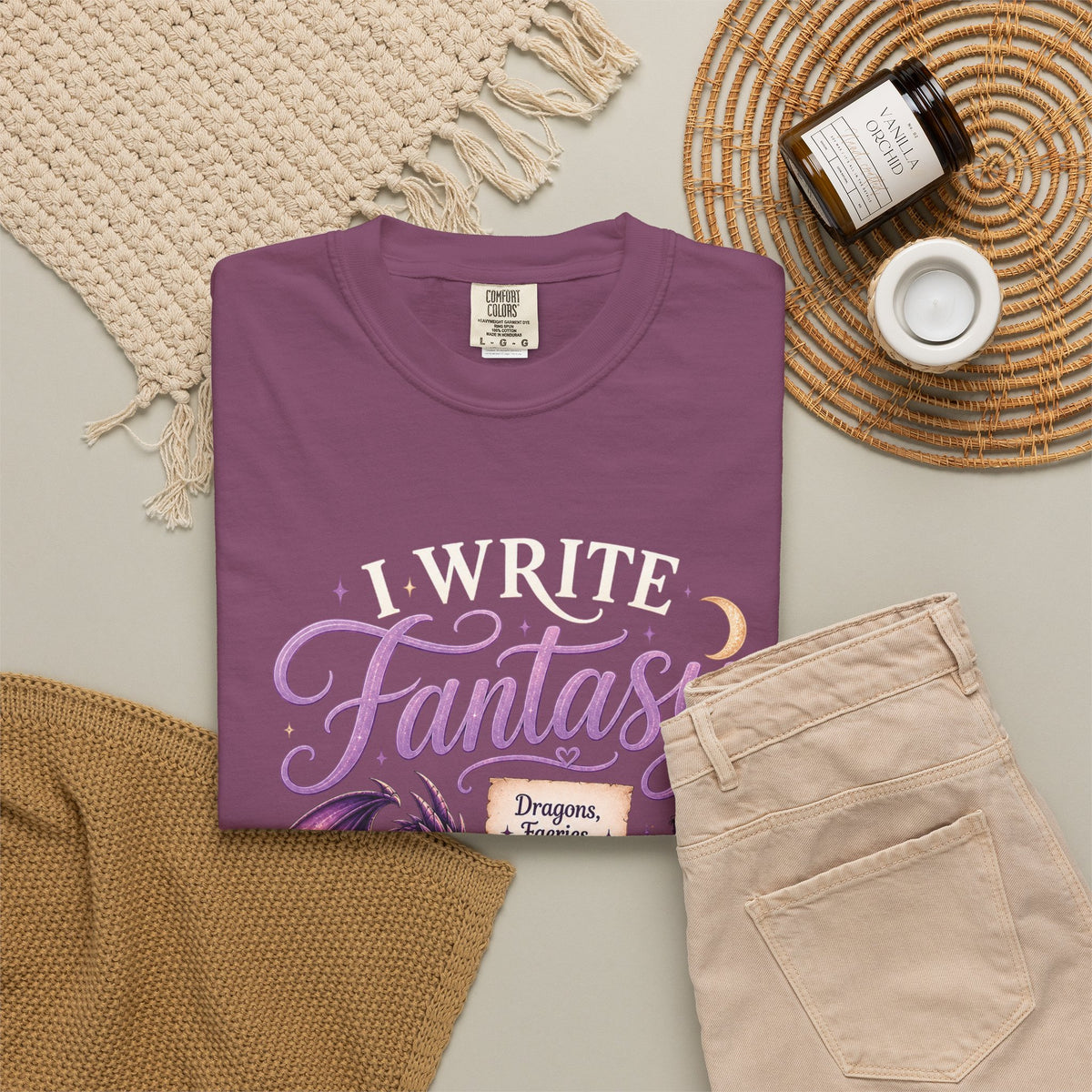 I Write Fantasy T-Shirt