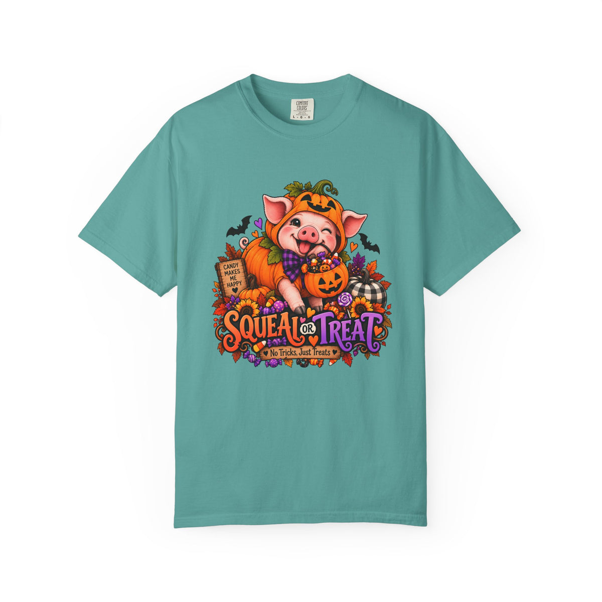 Halloween Pig "Squeal or Treat" T-Shirt