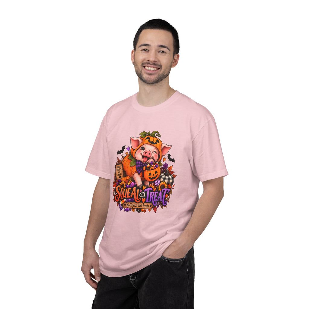 Halloween Pig "Squeal or Treat" T-Shirt